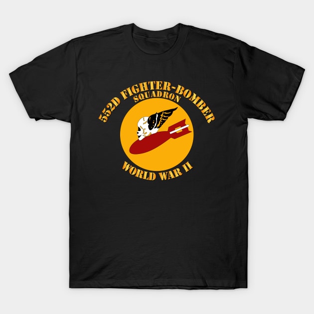 552d Fighter-Bomber Squadron T-Shirt by twix123844